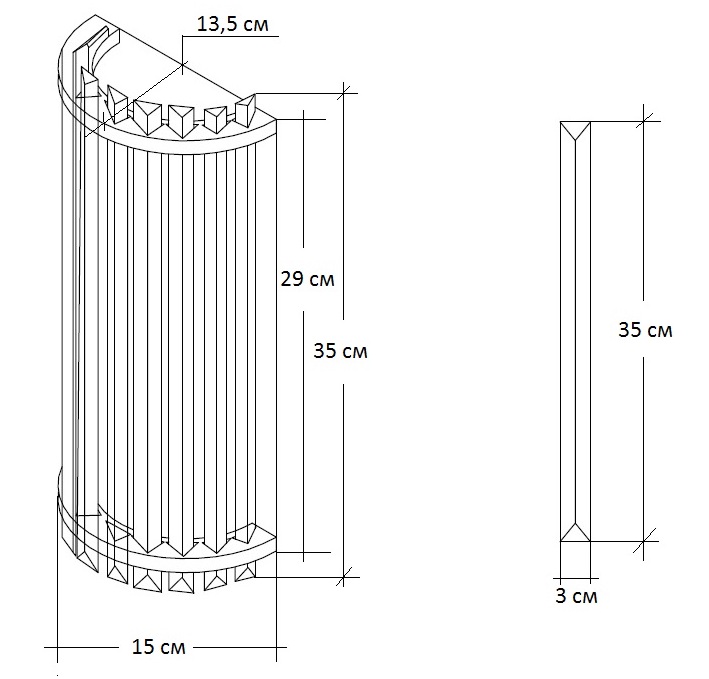 Бра Suspension Glass Cylinders Sconces 35 в Воронеже