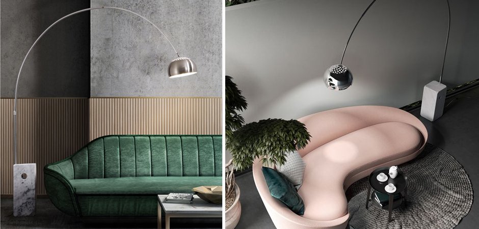 Торшер Flo Arco Торшер Flo Arco - Loft-Concept в Воронеже