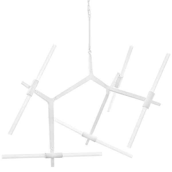 Люстра Агнес Chandelier White 10 Белый Люстра Агнес Chandelier White 10 Белый в Воронеже | Loft Concept