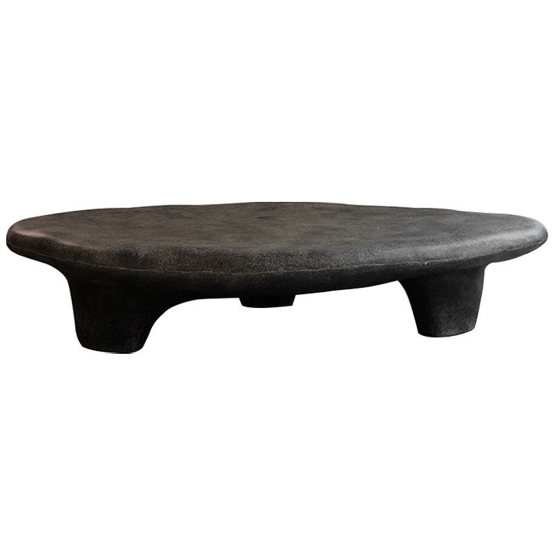 Кофейный стол Stone Coffee Table Black Черный в Воронеже | Loft Concept 