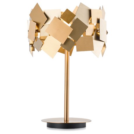 Настольная лампа Gold Plate Table Lamp  в Воронеже | Loft Concept 