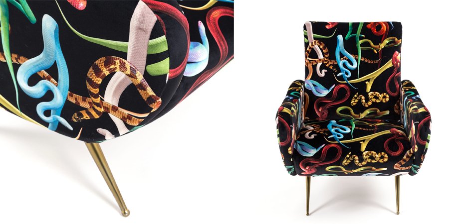 Кресло Seletti Armchair Snakes Design: Toiletpaper Кресло Seletti Armchair Snakes Design: Toiletpaper - Loft-Concept в Воронеже