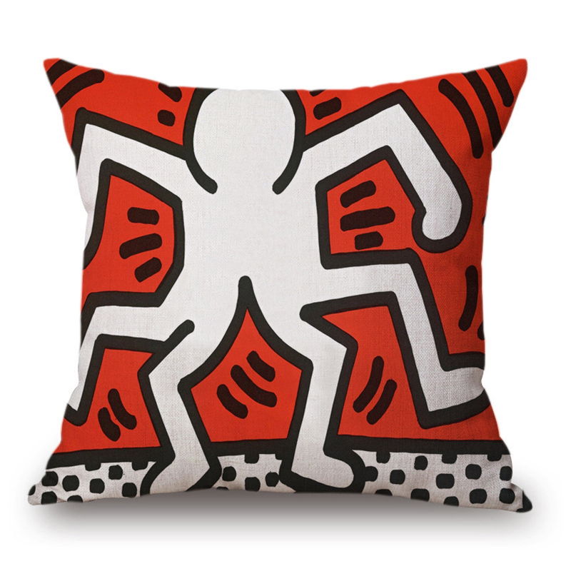 Подушка Keith Haring 2 Мульти в Воронеже | Loft Concept 