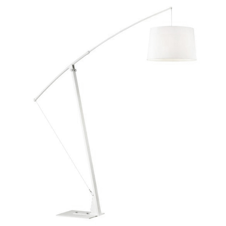 Торшер Floor Lamp Colin white Белый в Воронеже | Loft Concept 