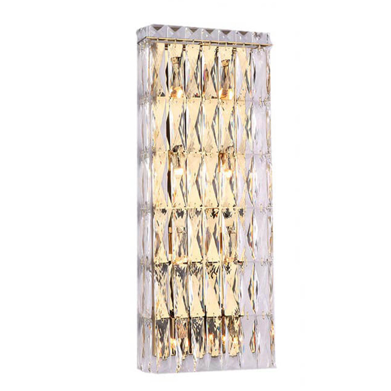 Бра Crystal Regena Gold Wall Lamp 8 Золотой Прозрачный (Transparent) в Воронеже | Loft Concept 