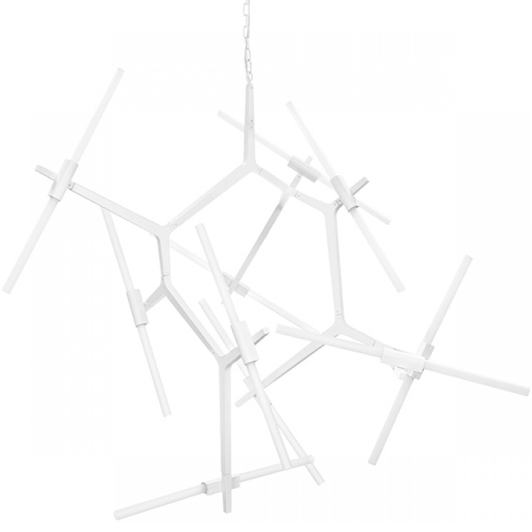 Люстра Агнес Chandelier White 20 Белый в Воронеже | Loft Concept 