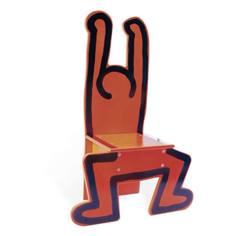 Детский стул Chaise Keith Haring Dancer Vilac Красный Красный в Воронеже | Loft Concept 