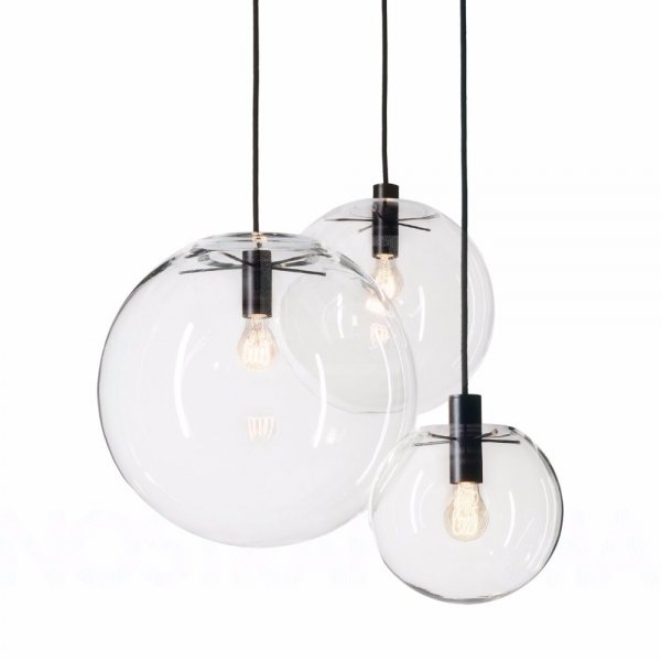 Подвесной светильник Selene Glass Ball Ceiling Lights Прозрачный в Воронеже | Loft Concept 