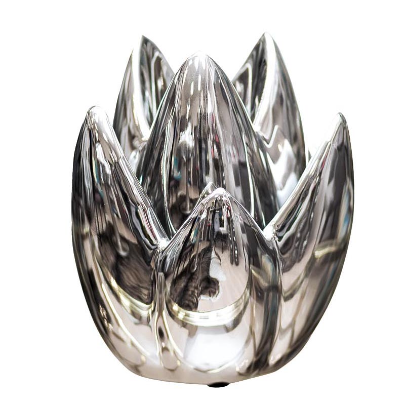 Подсвечник Solange silver Серебряный Подсвечник Solange silver Серебряный в Воронеже | Loft Concept