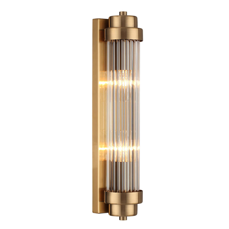 Бра Dirck Glass TUBE Sconce Bronze Бронза в Воронеже | Loft Concept 