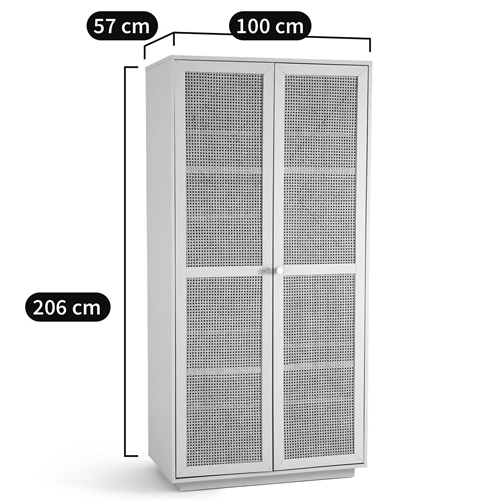 Шкаф с двумя дверцами из плетеного ротанга Tomio Wicker Furniture Шкаф с двумя дверцами из плетеного ротанга Tomio Wicker Furniture в Воронеже