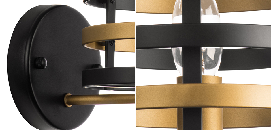 Бра Gold Stripes Sconces Бра Gold Stripes Sconces - Loft-Concept в Воронеже