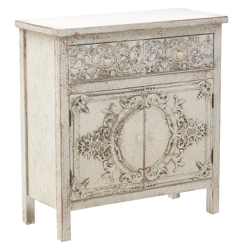 Комод в стиле прованс Senchia Provence Chest of Drawers Молочный в Воронеже | Loft Concept 