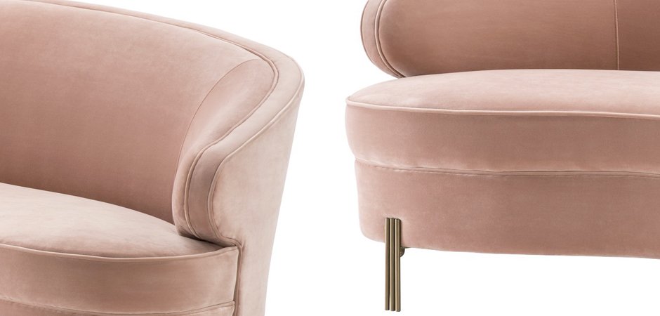 Диван Eichholtz Sofa Pierson nude Диван Eichholtz Sofa Pierson nude - Loft-Concept в Воронеже