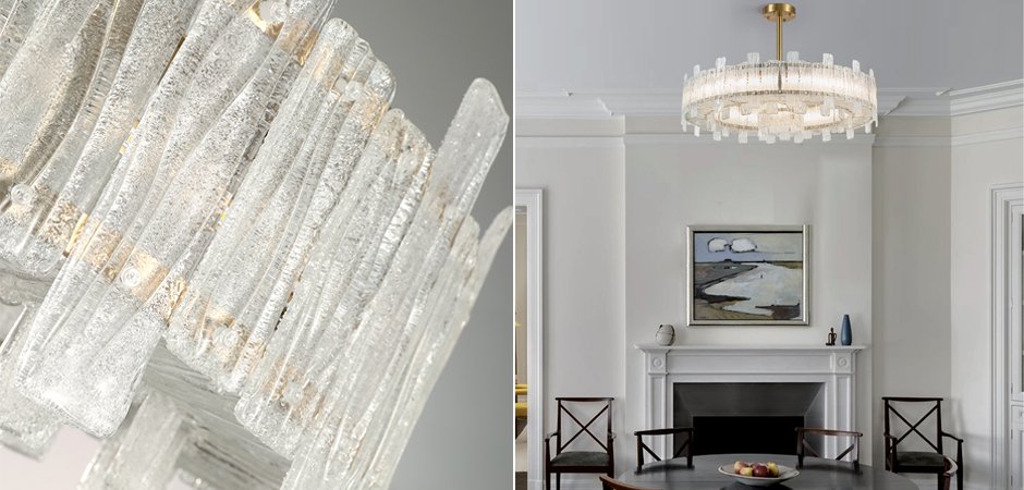Люстра Circle Cogs Frosty Glass Люстра Circle Cogs Frosty Glass - Loft-Concept в Воронеже