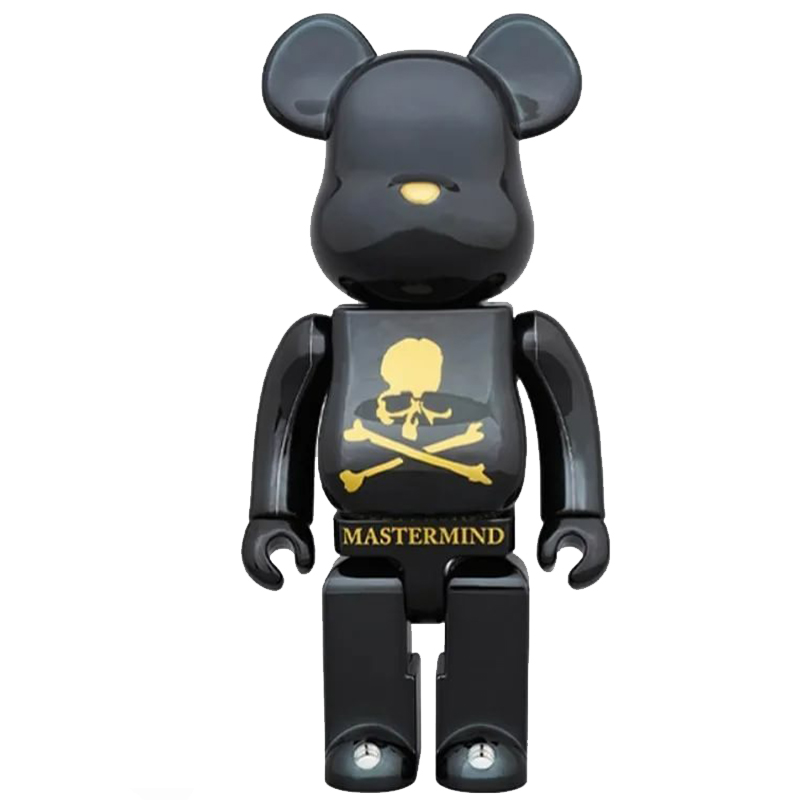 Статуэтка Bearbrick Black Mastermind Черный в Воронеже | Loft Concept 