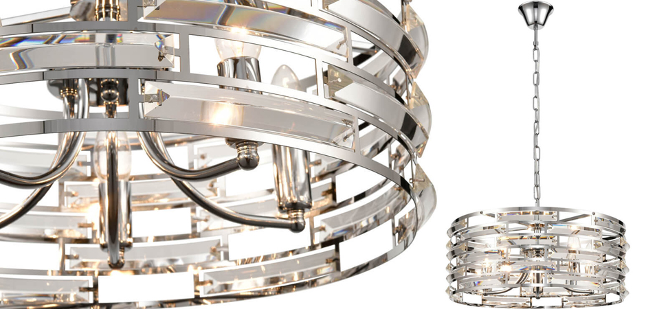 Люстра Chandelier Glass Inserts Люстра Chandelier Glass Inserts - Loft-Concept в Воронеже