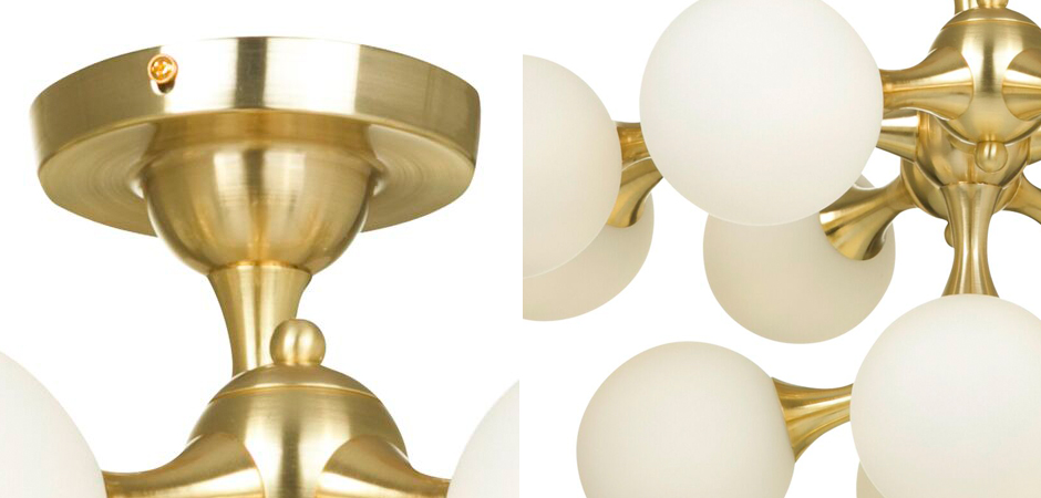 Потолочный светильник MOONDROP Lamp Gold 13 Потолочный светильник MOONDROP Lamp Gold 13 - Loft-Concept в Воронеже