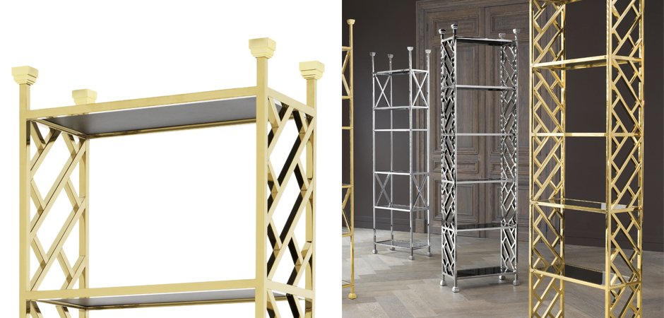 Стеллаж Eichholtz Cabinet Skyler Стеллаж Eichholtz Cabinet Skyler - Loft-Concept в Воронеже