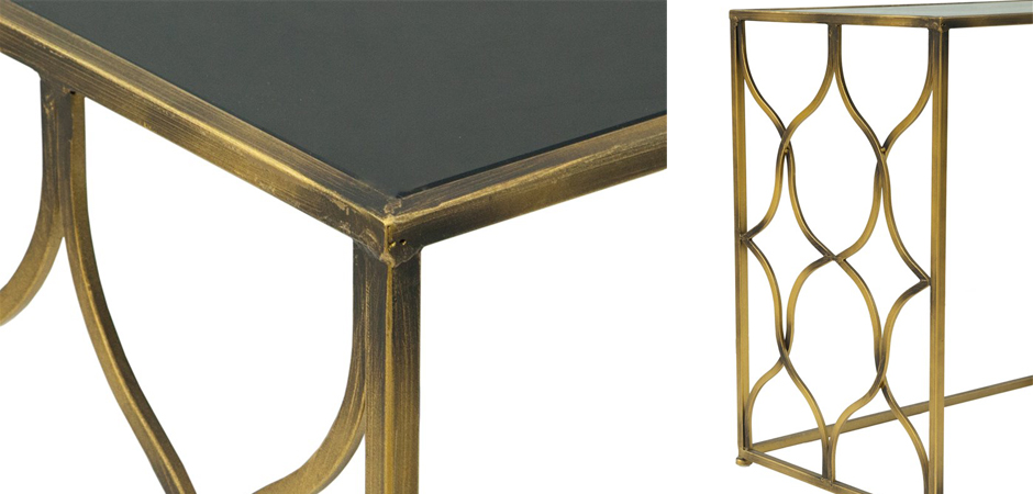 Консоль Golden Broken Rhombuses - Loft-Concept в Воронеже