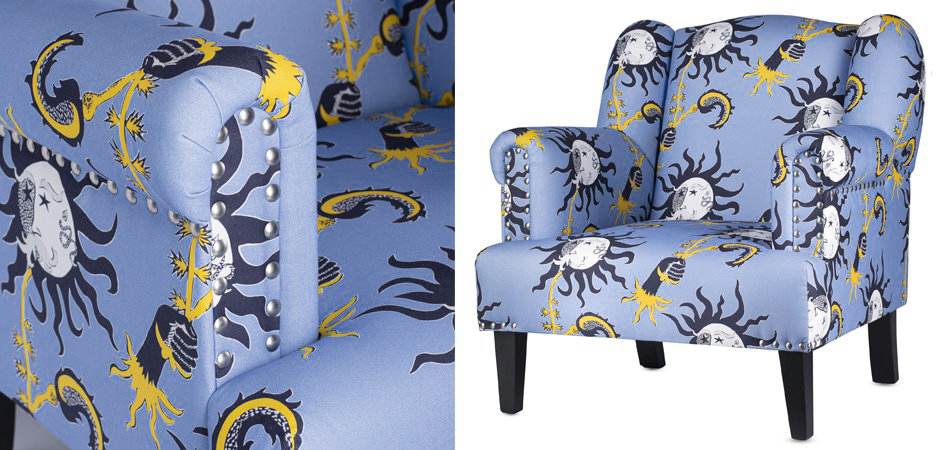 Pierre Frey Soleil A Moustache Кресло - Loft-Concept в Воронеже