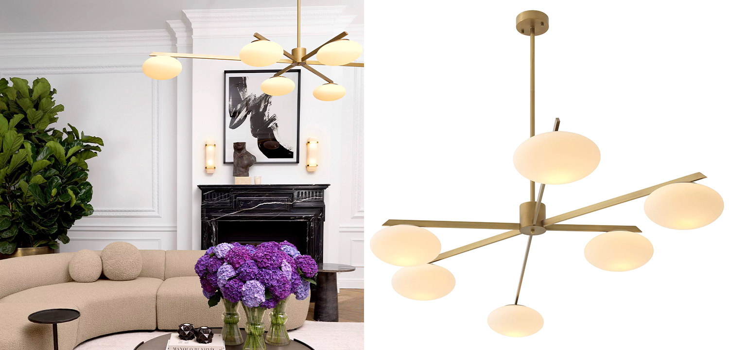 Люстра Eichholtz Chandelier Evergreen L - фото