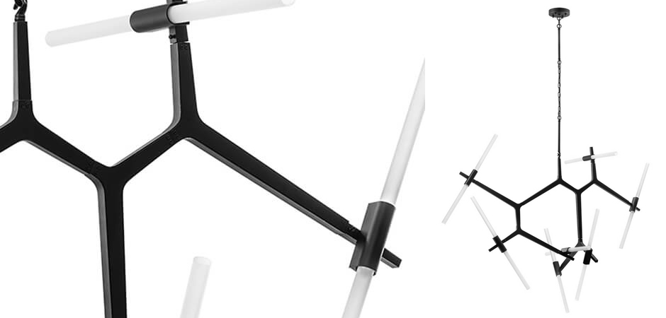 Люстра Агнес Chandelier Black 14 Люстра Агнес Chandelier Black 14 - Loft-Concept в Воронеже