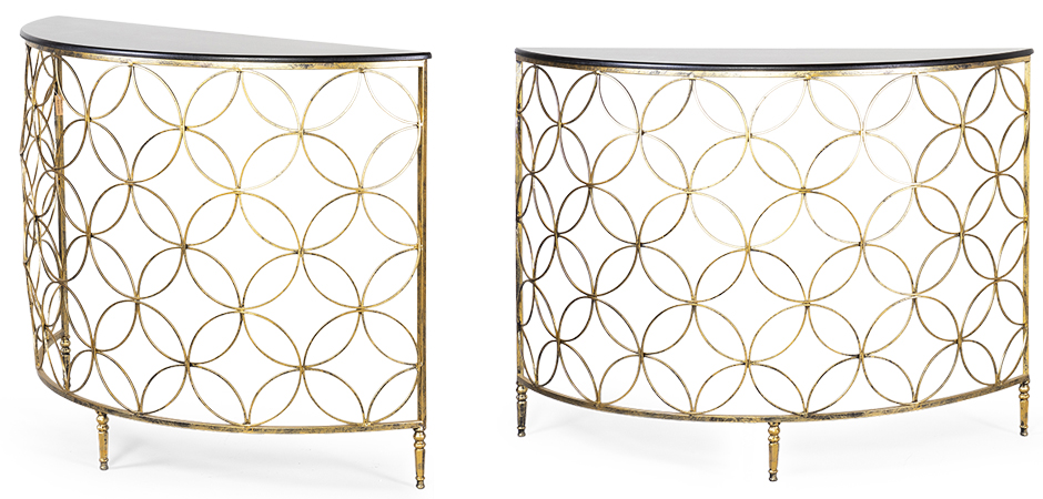 Комплект консолей Gold Lace Console Комплект консолей Gold Lace Console - Loft-Concept в Воронеже