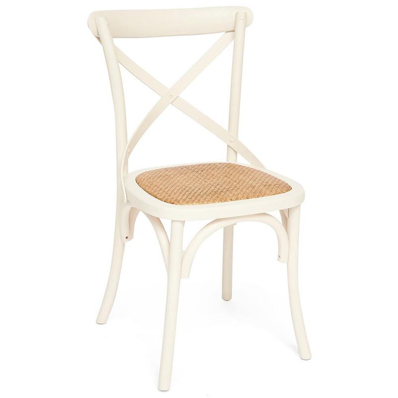 Стул Chaise Provence en Bois blanc белый Белый Бежевый Стул Chaise Provence en Bois blanc белый Белый Бежевый в Воронеже | Loft Concept