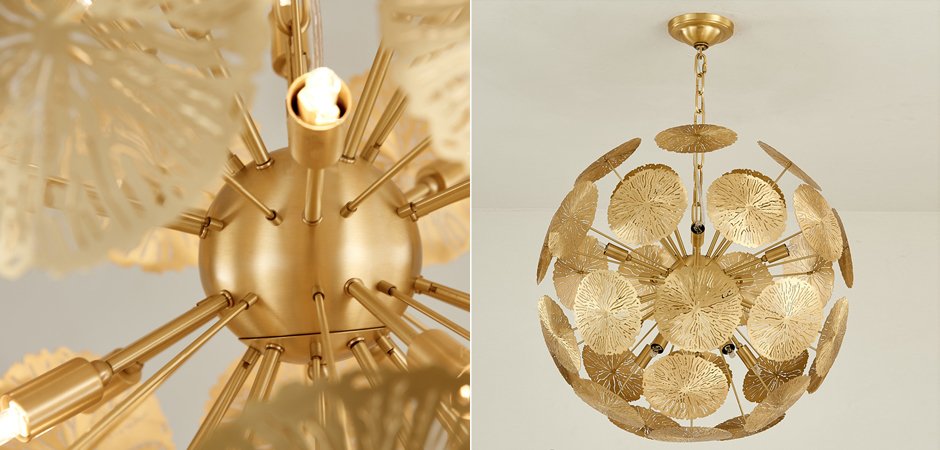 Люстра GLOBAL VIEWS LILY PAD Chandelier Люстра GLOBAL VIEWS LILY PAD Chandelier - Loft-Concept в Воронеже
