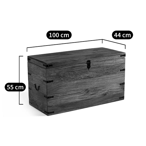 Деревянный сундук из массива манго Mango Wooden Chest Brown в Воронеже