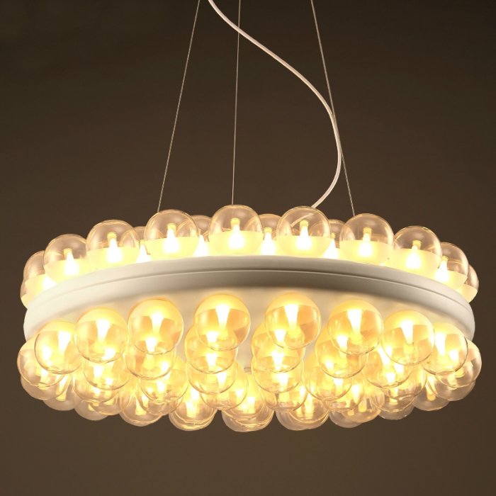 Люстра Eddy Light Chandelier Double Plate  в Воронеже | Loft Concept 