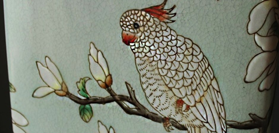 Чайнай ваза Parrot - фото №1