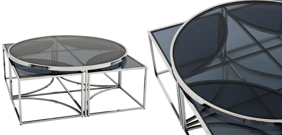 Кофейный стол Eichholtz Coffee Table Padova Stainless steel - Loft-Concept в Воронеже