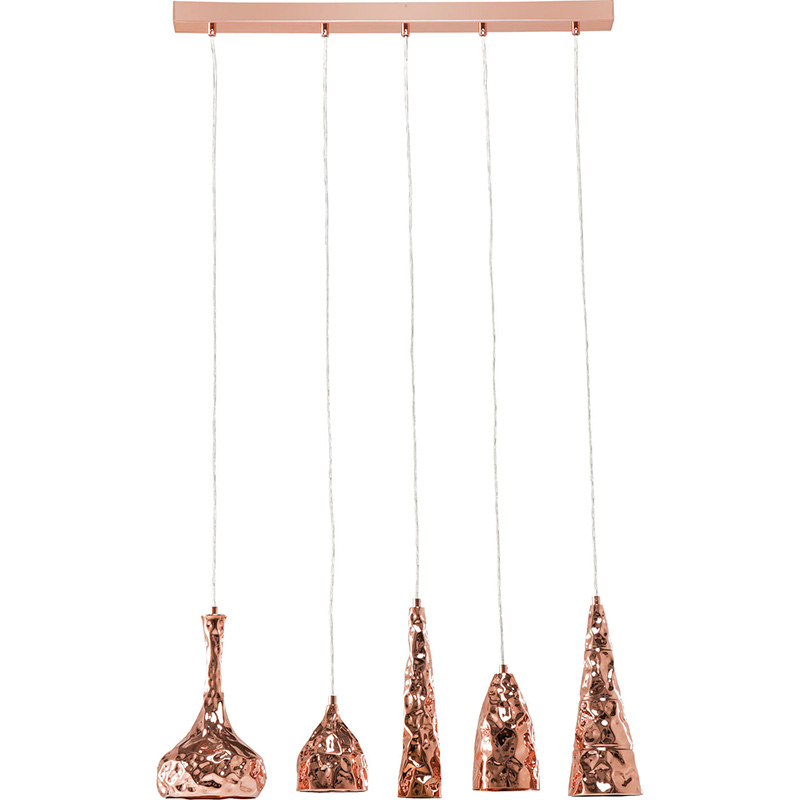 Люстра Several Copper Lamps Медь в Воронеже | Loft Concept 