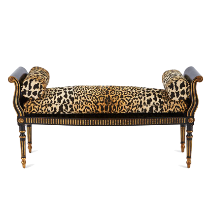 Оттоманка Attina Leopard Bench Мульти в Воронеже | Loft Concept 