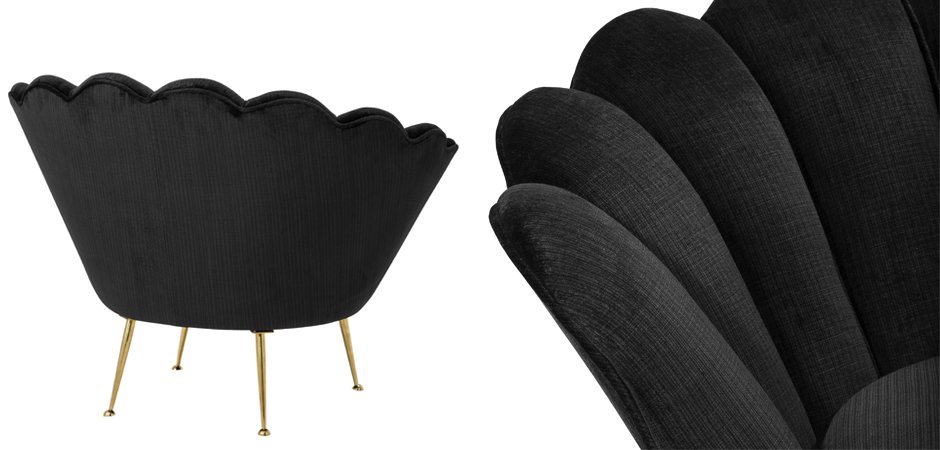 Кресло Eichholtz Chair Trapezium Black Кресло Eichholtz Chair Trapezium Black - Loft-Concept в Воронеже