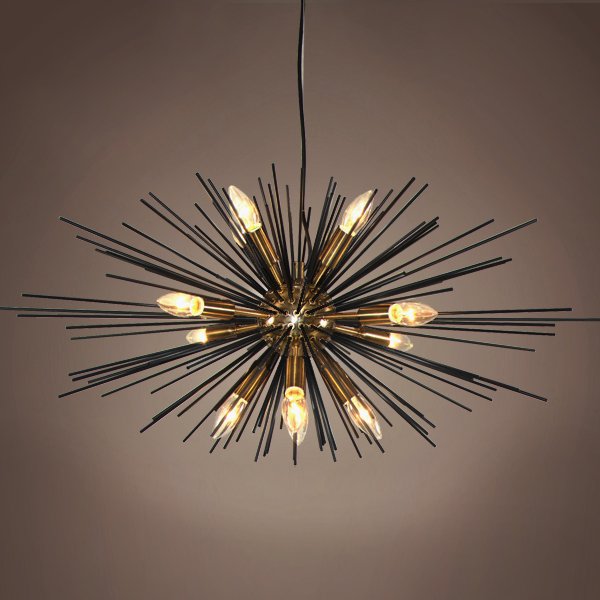 Люстра Astra Chandelier Sputnik Gold & Black  в Воронеже | Loft Concept 