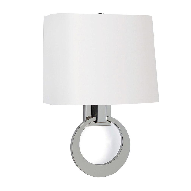 Бра Dana Sconce Silver Ring Серебряный Белый в Воронеже | Loft Concept 