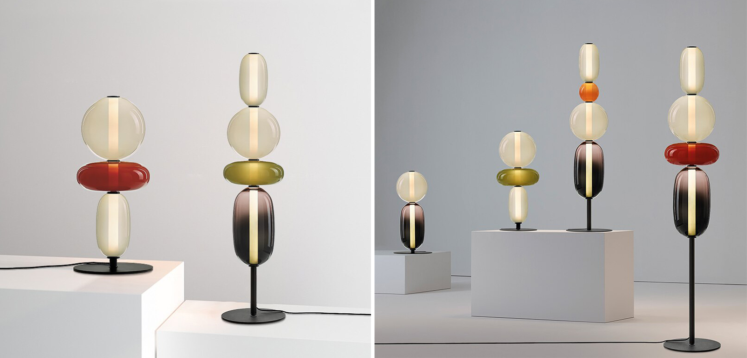 Торшер PEBBLES A в стиле Bomma 130 см - фото №1