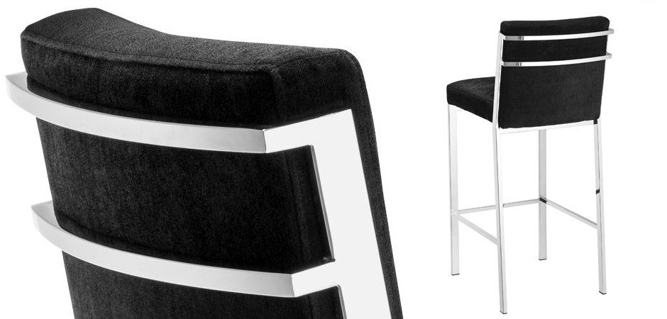 Барный стул Eichholtz Bar Stool Scott Steel Барный стул Eichholtz Bar Stool Scott Steel - Loft-Concept в Воронеже