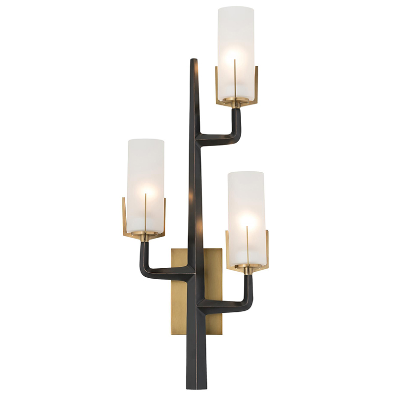 Бра Arteriors GRIFFIN SCONCE Черный Латунь Белый в Воронеже | Loft Concept 