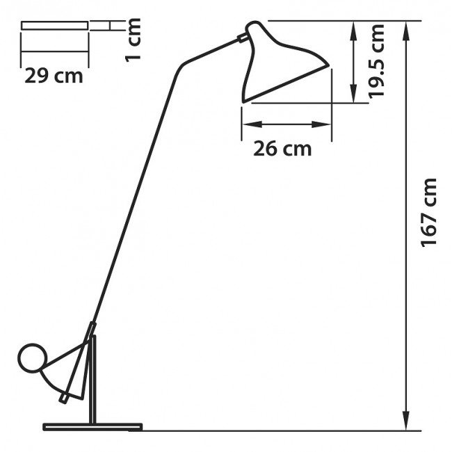 Торшер Lampara Floor Lamp в Воронеже