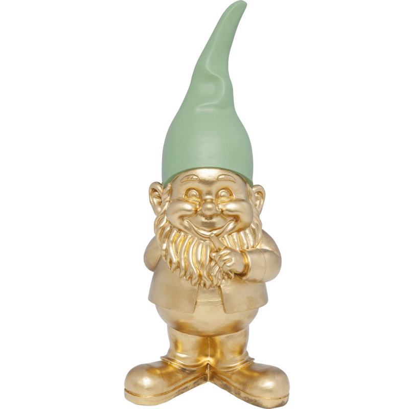 Статуэтка Golden Standing Gnome Золотой в Воронеже | Loft Concept 