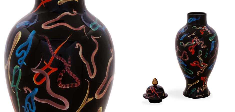 Ваза Seletti Vase Snakes Toiletpaper Ваза Seletti Vase Snakes Toiletpaper - Loft-Concept в Воронеже