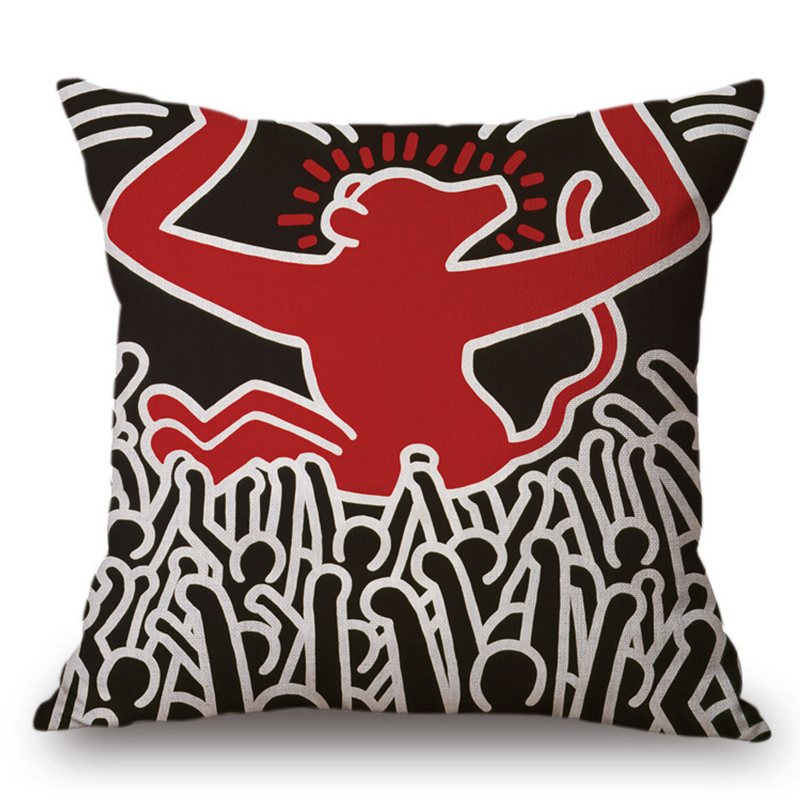 Подушка Keith Haring 10 Мульти в Воронеже | Loft Concept 