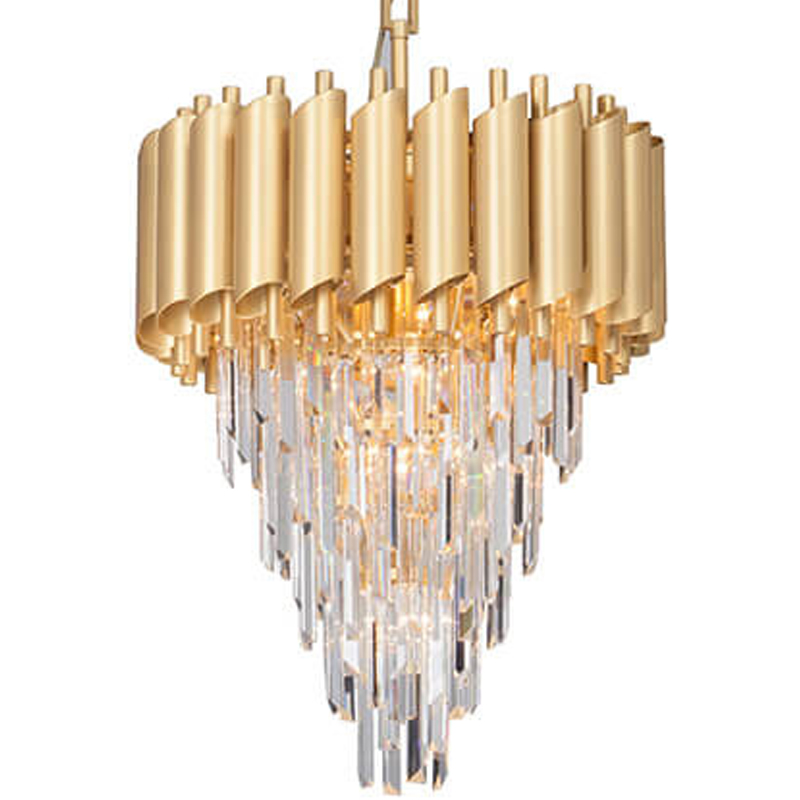 Empire Gold Chandelier Crystal D 50 Глянцевое золото в Воронеже | Loft Concept 