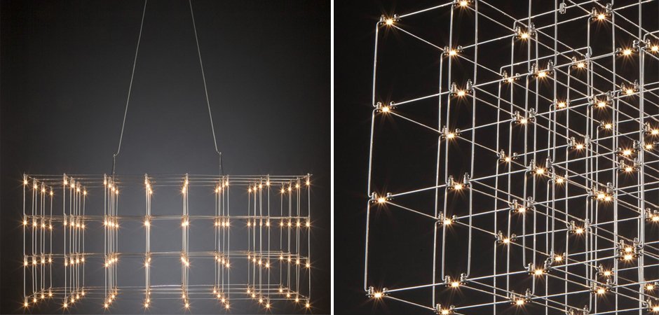 Люстра Quasar Cosmos Square LED pendant light Люстра Quasar Cosmos Square LED pendant light - Loft-Concept в Воронеже