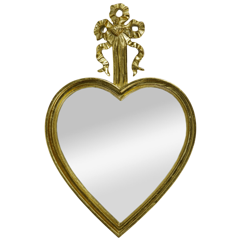 Зеркало Mirror Heart Золотое Золотой Зеркало Mirror Heart Золотое Золотой в Воронеже | Loft Concept