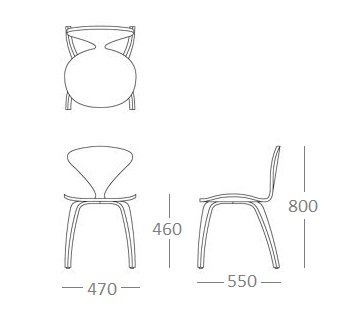 Стул Cherner Side Chair в Воронеже